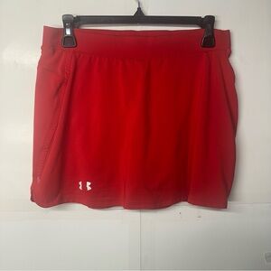 Under Armour Women's Vibrant Red Skort